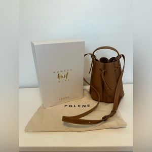 Polene Numero Huit Mini in Camel